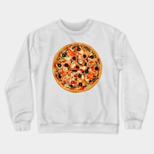 PIZZA > LIFE Crewneck Sweatshirt